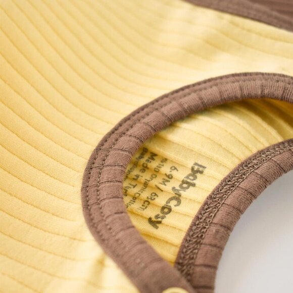 %100 Organic Ribana 2 Pcs Baby Short Sleeve Body Set - Picture 5 of 8